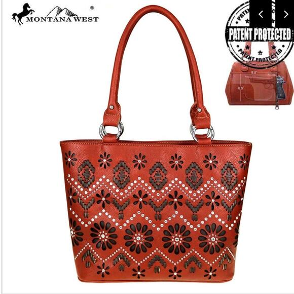 Montana West Aztec Concealed Handgun Tote Bag Totes